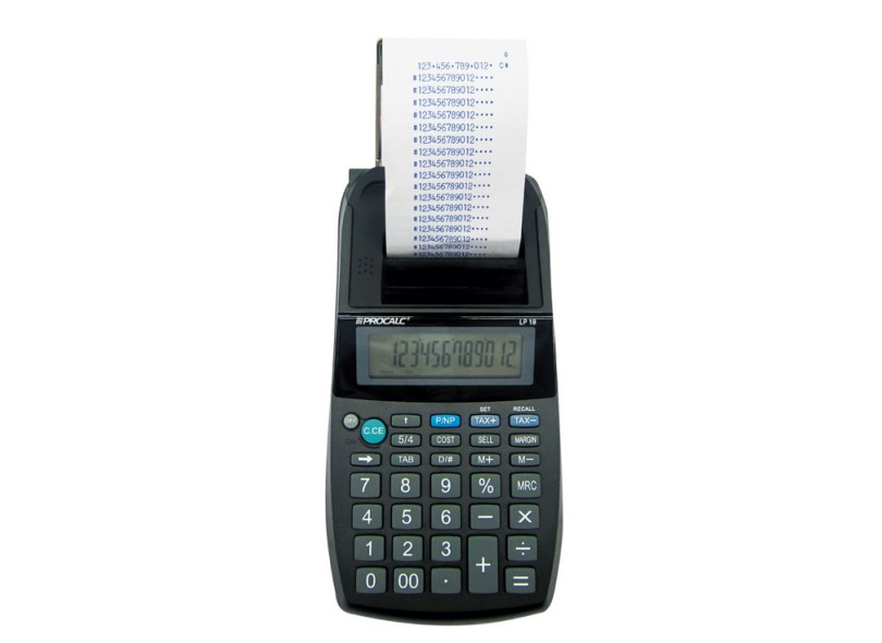 Calculadora De Mesa com Bobina Procalc LP18