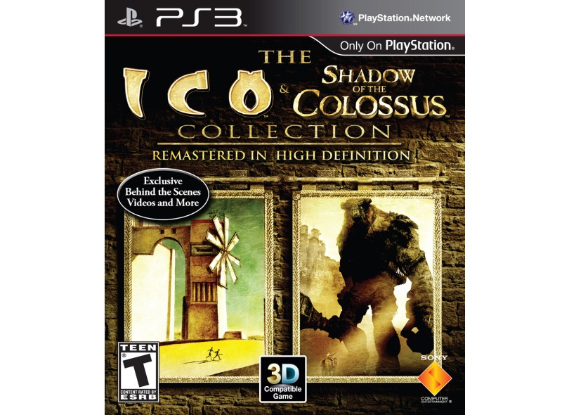 Jogo Ico & Shadow of the Colossus PlayStation 3 Sony