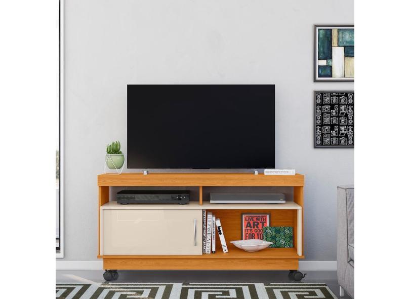 Home Theater Artur para TV de até 50 polegadas - Cinamomo / Off White - Madetec