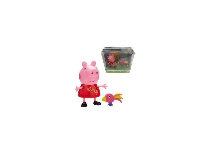 Boneca Peppa Pig 06cm - Amigos E Pets Brinquedo - Sunny