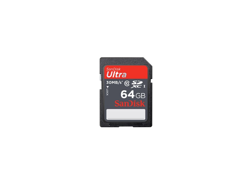 Cartão de Memória SDXC-I SanDisk Ultra 64 GB