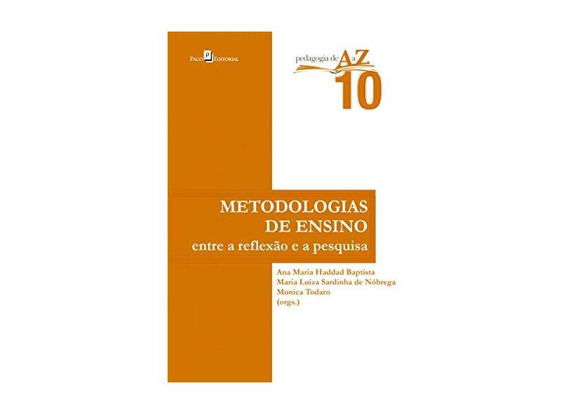Metodologias De Ensino - Maria Luiza Sardinha De Nóbrega - 9788581482248