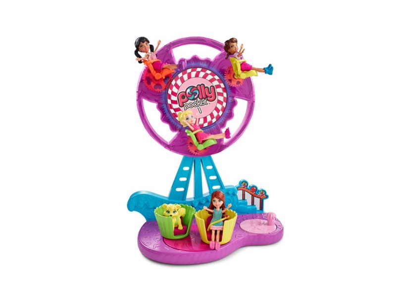 Boneca Polly Parque de Diversões Roda Gigante Mattel