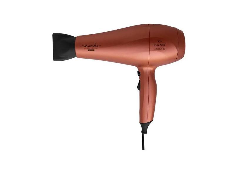 Secador De Cabelo Gama Marula Ceramic Íon Bivolt 2000w Cor Marrom 110v/220v PRIMO II BIVOLT C