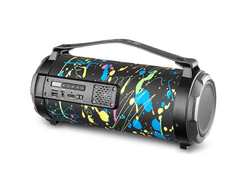 Caixa de Som Bluetooth Pulse Bazooka Paint Blast I SP361 80 W