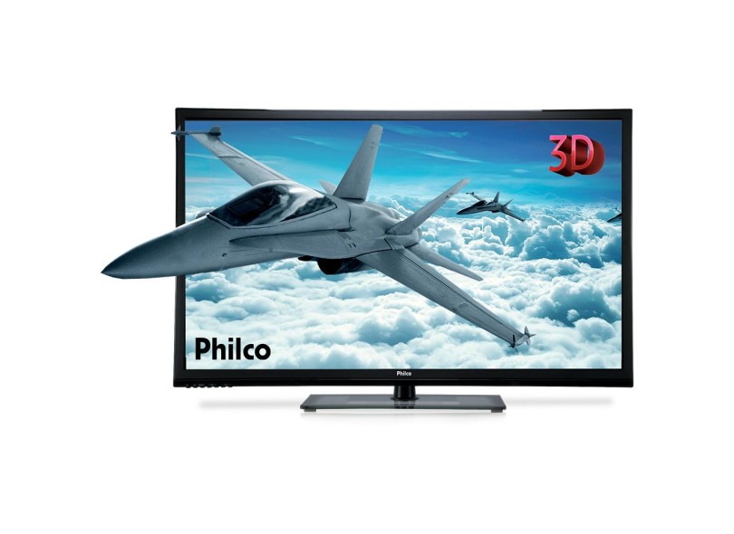 TV Plasma 43" Philco 3D 3 HDMI PH43C21P