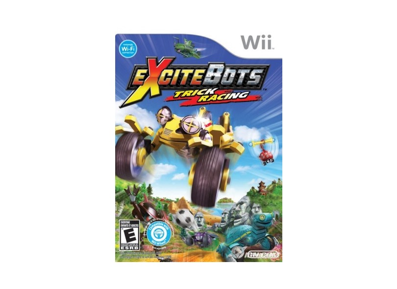 Jogo Excitebots Trick Racing Nintendo Wii