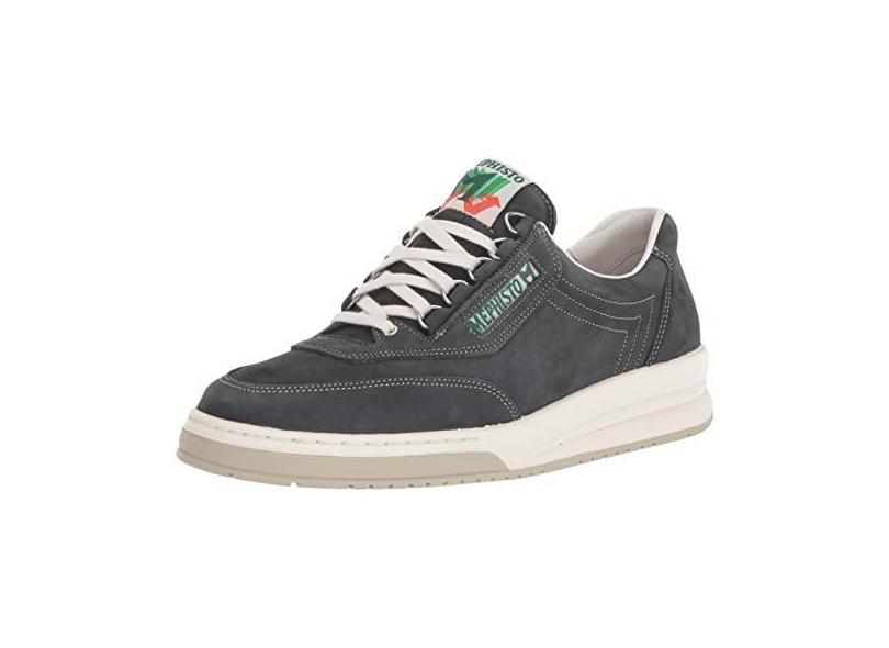 Mephisto Match N Oxford masculino, Nobuck azul-escuro, 39