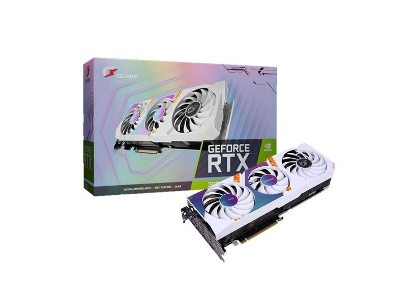 Placa de Video NVIDIA GeForce RTX 3060 12 GB GDDR6 192 Bits Colorful Ultra W OC 12G-V GDDR6