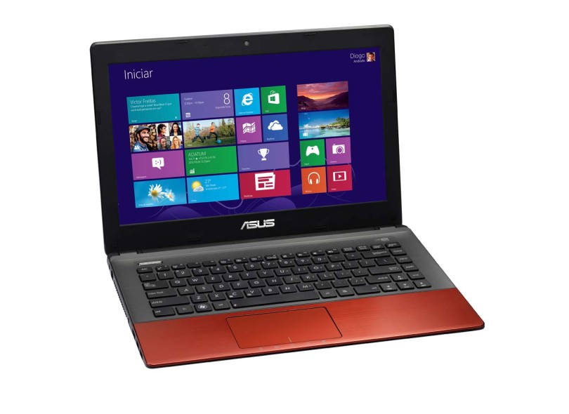 Notebook Asus K45 Series Intel Core i5 3210M 3ª Geração 4 GB 500 GB LED 14" Windows 8 K45A-VX282H