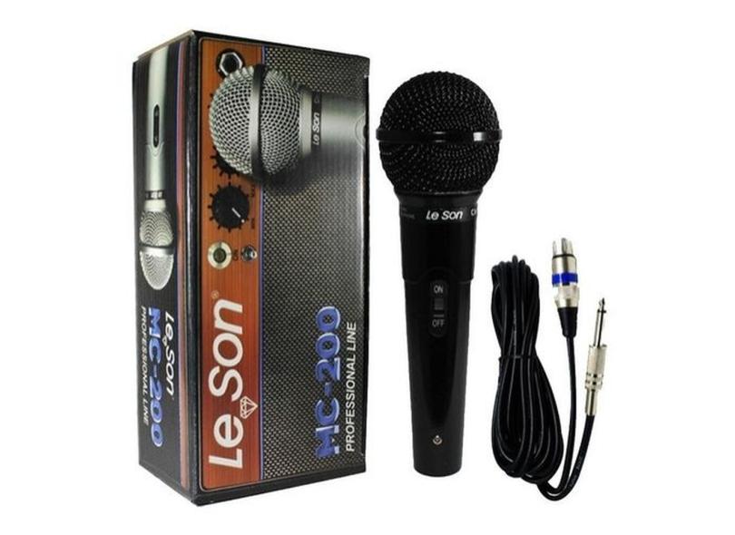 Microfone Le Son Mc200 Din  Brilhante