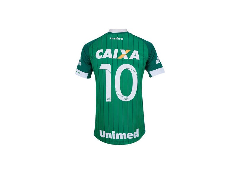 Camisa Jogo Chapecoense I 2015 com Número Umbro