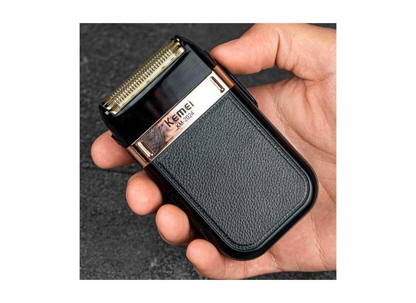 Barbeador Elétrico Profissional Sem Fio Recarregável Usb - HIGA
