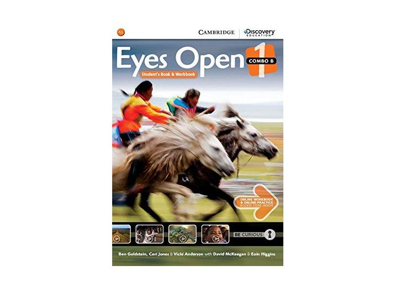 Eyes Open Level 1 Combo B with Online Workbook and Online Practice - Ben Goldstein - 9781107486041