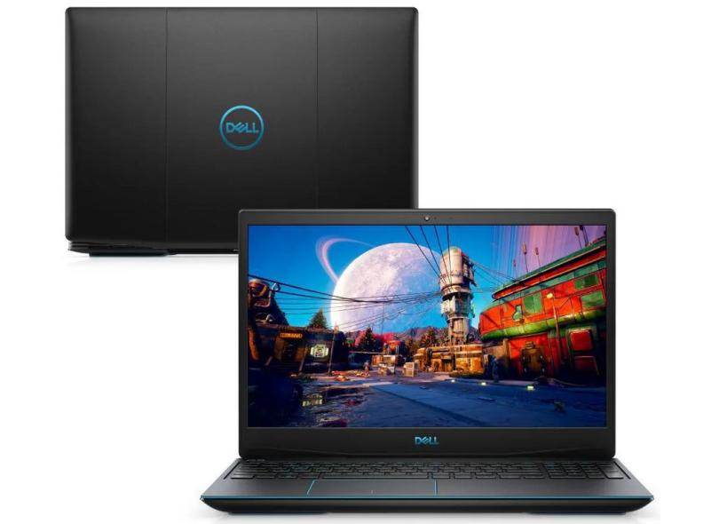 Notebook Dell G3 Intel Core i5 10300H 10ª Geração 8.0 GB de RAM 256.0 GB 15.6 " Full GeForce GTX 1650 Linux G3-3500-U10P