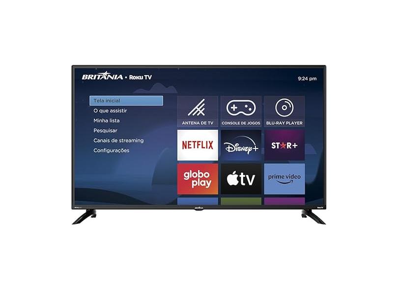 Smart TV LED 42" Britânia HD BTV42G6FR2CP 