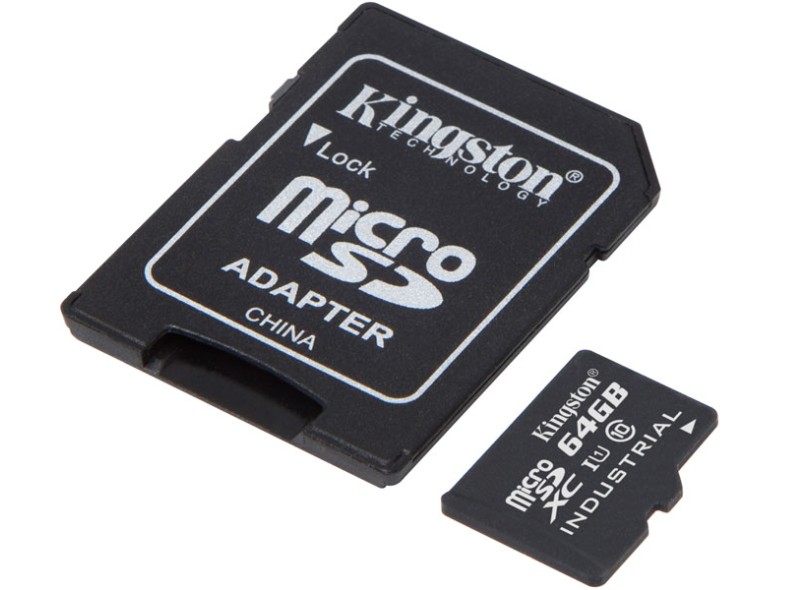 Cartão de Memória Micro SDXC-I com Adaptador Kingston 64 GB SDCIT/64GB