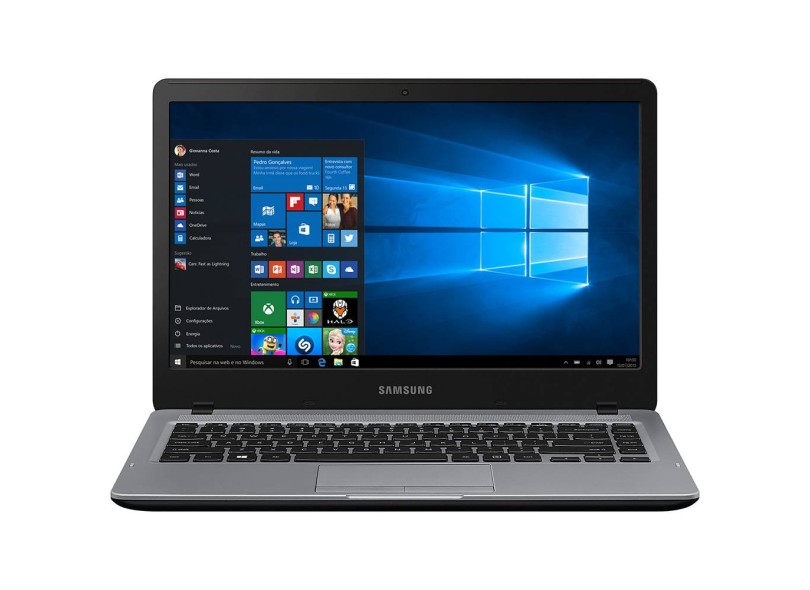 Notebook Samsung Essentials Intel Core i3 6006U 6ª Geração 4 GB de RAM 1024 GB 14 " Windows 10 E35S