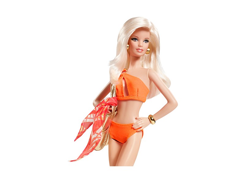 Boneca Barbie Colecionáveis Basics 7 Collection 003 Mattel