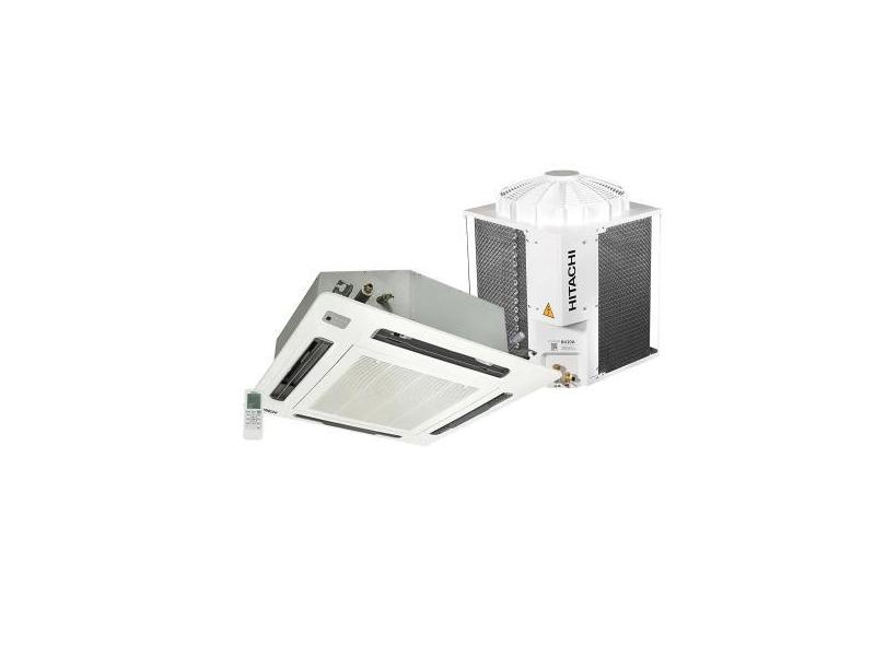 Ar Condicionado Split Cassete 4 Vias Hitachi 36000 BTU/h Frio Monofási