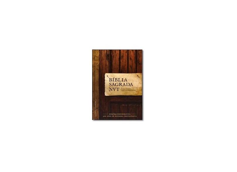 Bíblia Sagrada Nova Versão Transformadora Nvt Letra Grande Capa Dura Varios Autores Bíblia Sagrada Nova Versão Transformadora Nvt Letra Grande Capa Dura Varios Autores