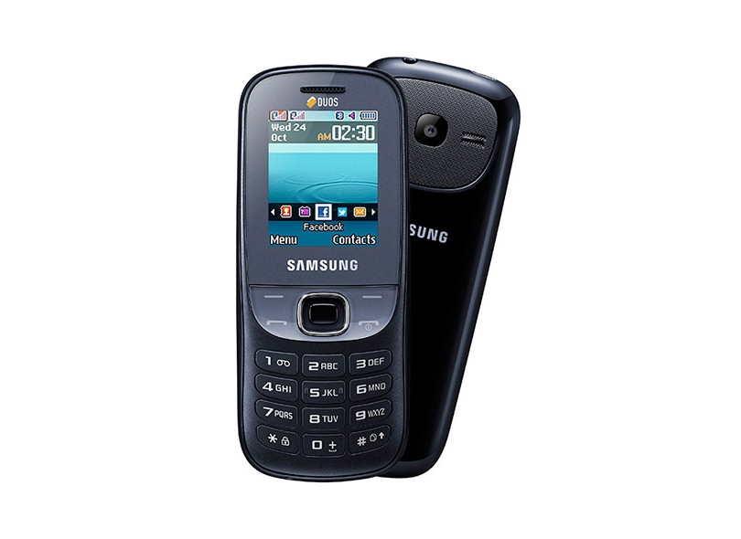 Celular Samsung E2202 Câmera 0,3 Megapixels Desbloqueado 2 Chips