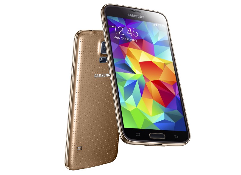 Smartphone Samsung Galaxy S5 Câmera 16,0 MP Desbloqueado 16 GB Android 4.4 (Kit Kat) 4G Wi-Fi
