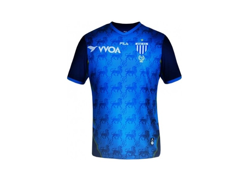 Camisa Jogo Avaí III 2014 com número Fila