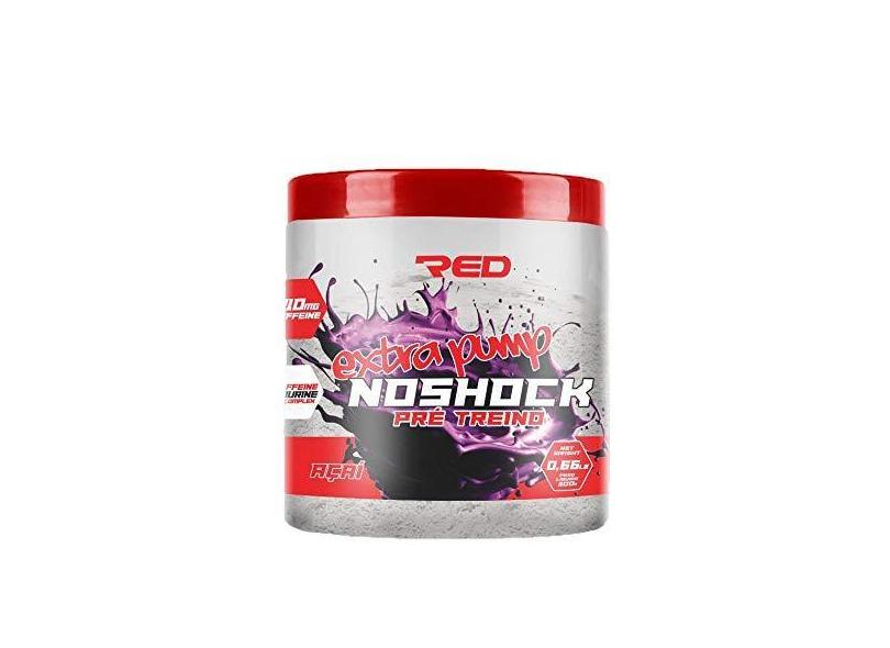 Pré Treino Red Extra Pump No Shock De 300g Sabor Açaí