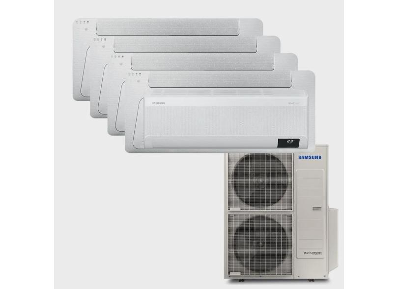 Ar Condicionado Multi Split Inverter Samsung fjm 48.000 btus q/f 220V + 1x Cassete 1 Via Wind Free 9.000 btus + 3x Cassete 1 Via Wind Free 12.000 btus + 1x High Wall WindFree 9.000 btus