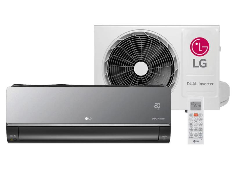 Ar Condicionado Split Hi Wall LG Art Cool 9.000BTUs Controle