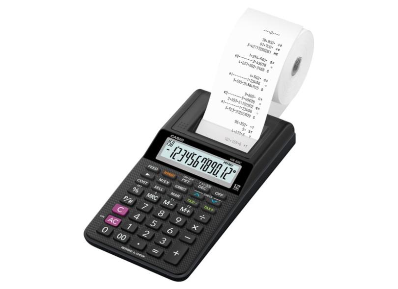 Calculadora De Mesa com Bobina Casio HR-8RC