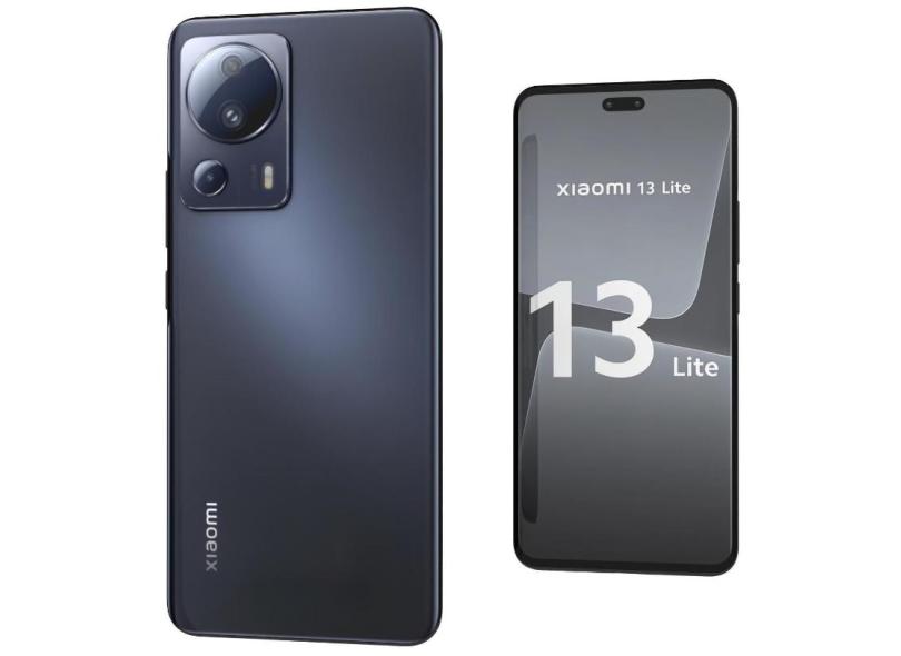 Smartphone Xiaomi 13 Lite 5G Black 8GB ROM 256GB ROM (Versão
