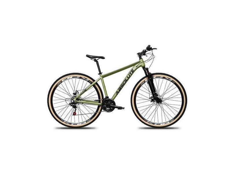 Bicicleta Aro MTB 29 Absolute Nero 5 24 Marcha Freio a Disco, Oliva, 1