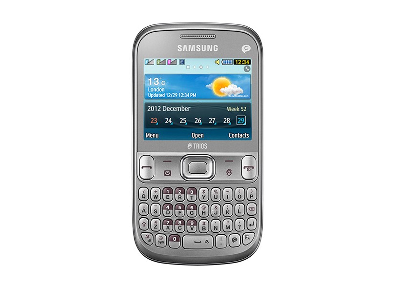 Celular Samsung Ch@t 333 Trios GT-S3333 Câmera 2 MP Desbloqueado 3 Chips