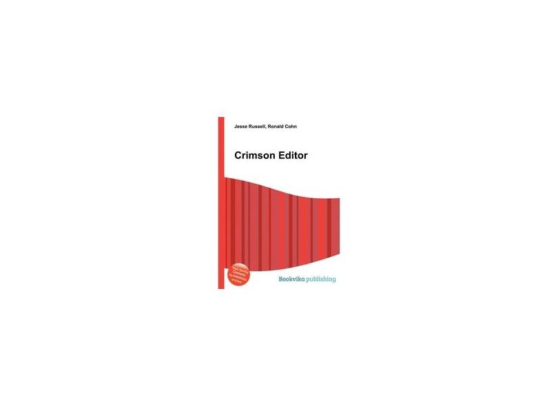 Crimson Editor com o Melhor Preço é no Zoom