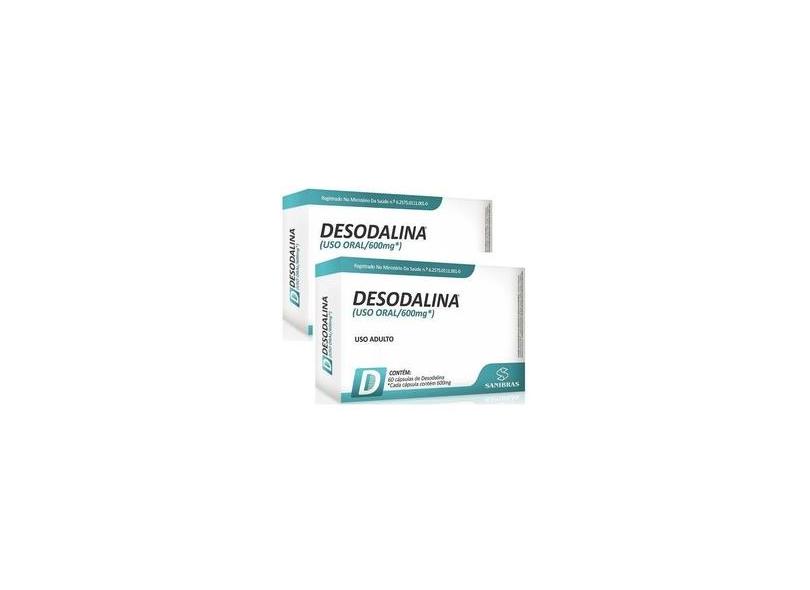 2x Desodalina 600mg (2x60 caps) - Sanibrás