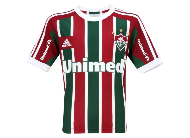 Camisa Jogo Fluminense I 2013 Infantil s/nº Adidas
