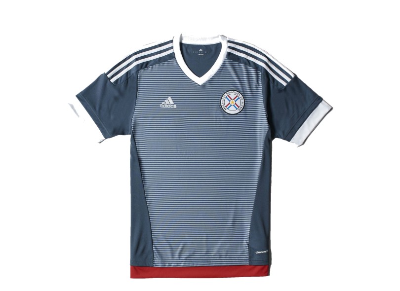 Camisa Jogo Paraguai II 2015 sem número Adidas