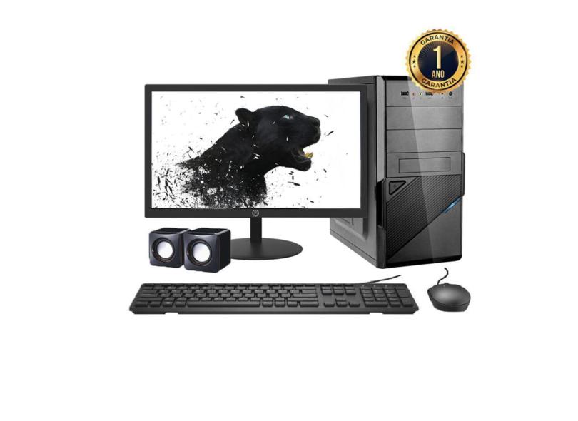 Computador Intel Core I5 8Gb Hd 500Gb Wi-Fi Kit Monitor 20