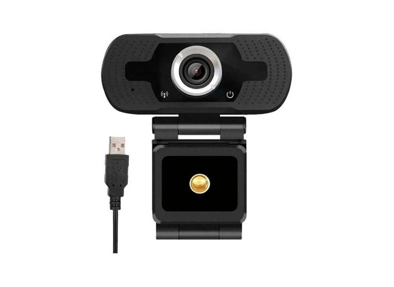 Webcam Com Microfone 1080P Full Hd Câmera Pc - Altomex