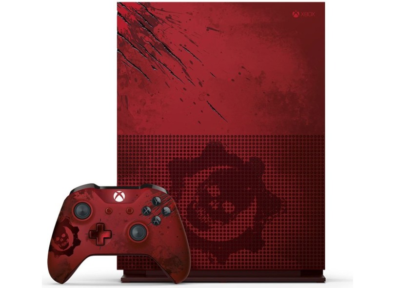 Console Xbox One S 2 TB Microsoft Gears of War 4 4K HDR