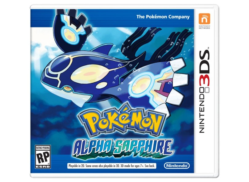 Jogo Pokémon Alpha Sapphire Nintendo Nintendo 3DS