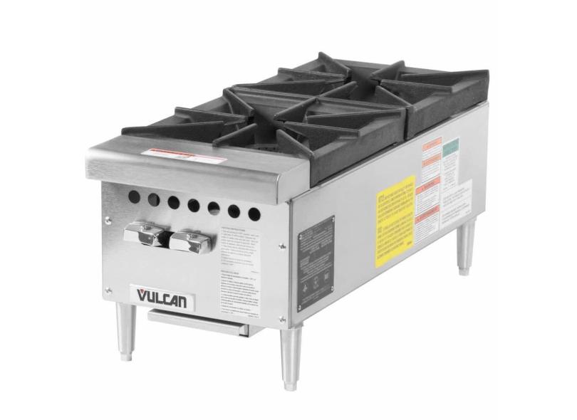 Fogão De Bancada 2 Bocas à Gás Hotplate VCRH-12 Hobart Vulcan