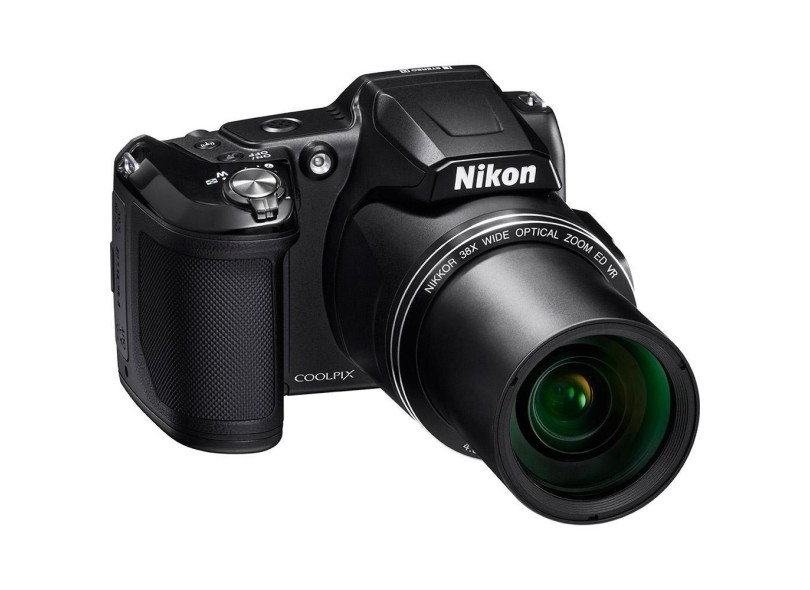 Câmera Digital Semiprofissional Nikon Coolpix 16 MP Full HD L840