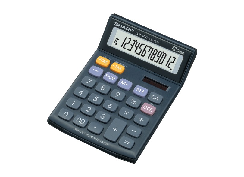 Calculadora de Mesa Sharp EL124A