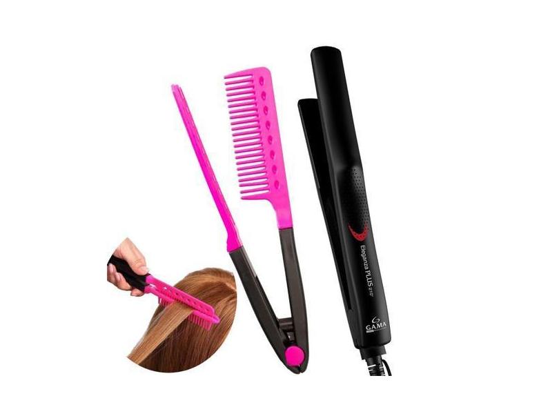 Prancha De Cabelo Gama Italy Ion Plus Ceramica 410ºf Profissional Chap
