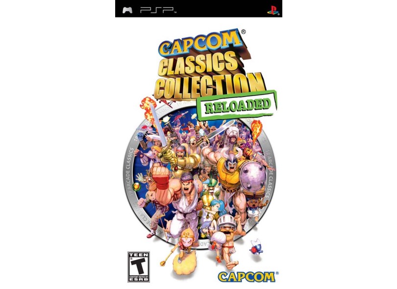 Jogo Capcom Classics Collection Reloaded Capcom PSP