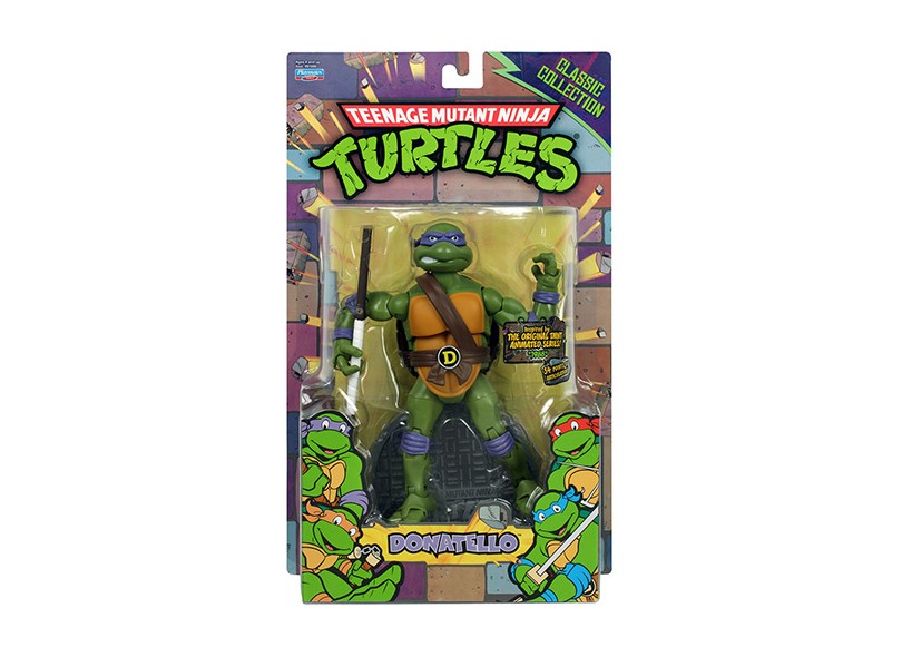 Boneco Donatello Tartarugas Ninja Retro BR032 - Multikids