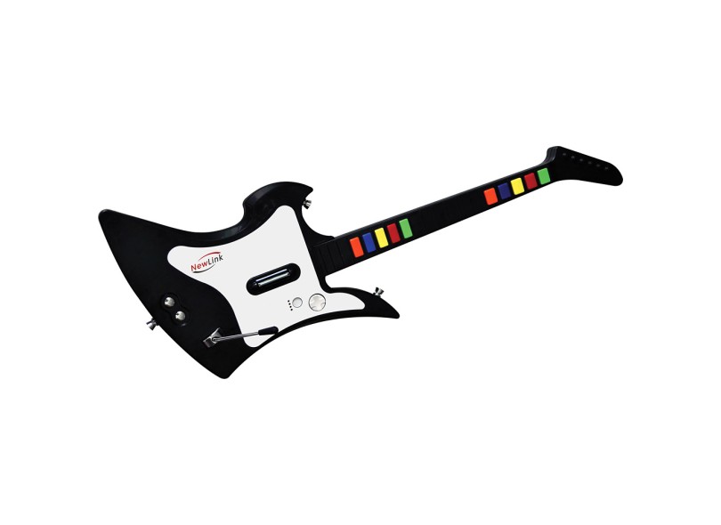 Guitarra Playstation 2 Playstation 3 sem Fio Extreme New Link com o